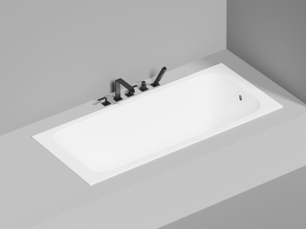 Ванна из литьевого мрамора Salini ORLANDA 180x80 102012MRF